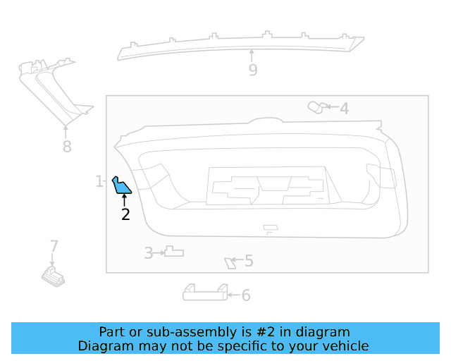 Lower Trim Panel Side Cover 11K-867-657-4PK - View 3