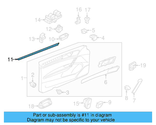 Mirror Switch 5G0-959-565-AC-ICX - View 14