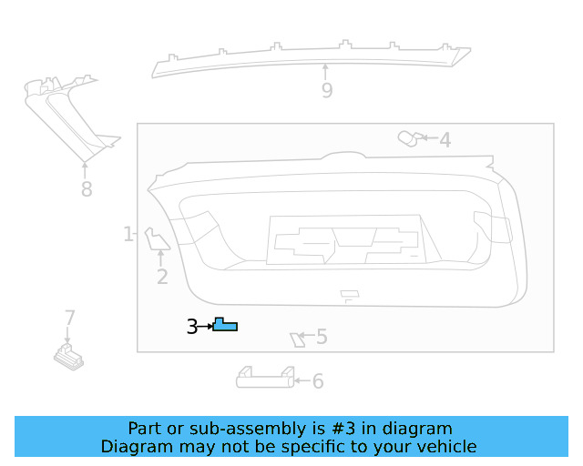 Lower Trim Panel Lower Cover 11A-867-140-4PK