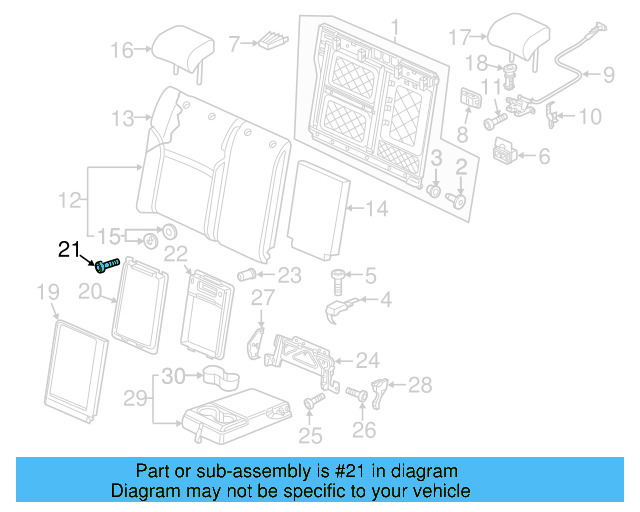 Spoiler Assembly Bolt N-106-216-02
