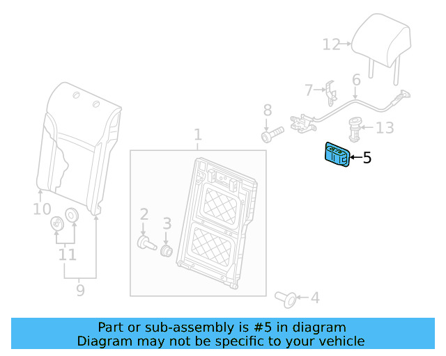 Pull Pocket 5C6-886-747-9B9 - View 6
