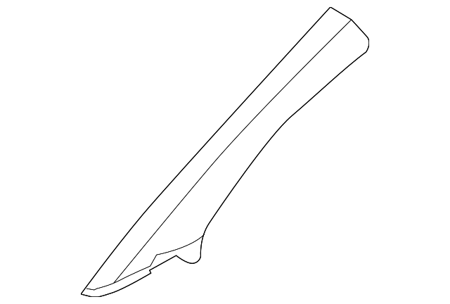 Quarter Pillar Trim 5C5-867-287-D-PX7