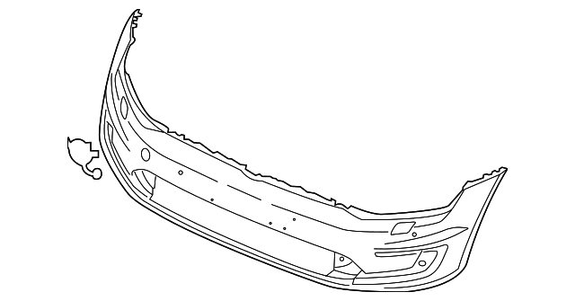 Bumper Cover (Unpainted) 5ge807217clgru