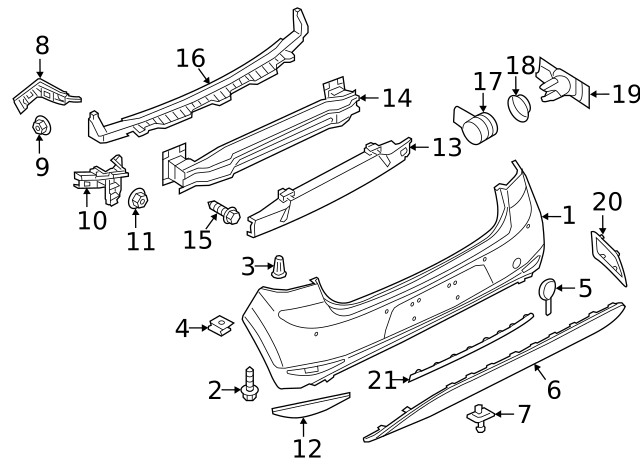 Fender Liner Retainer Nut N-908-338-01 - View 2