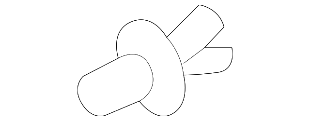 License Bracket Rivet N-038-549-4 - View 50