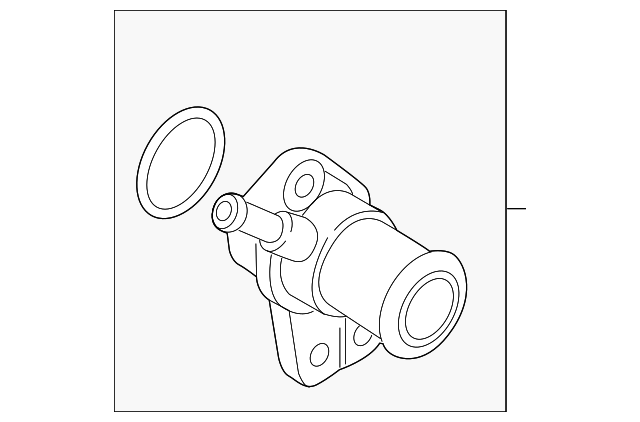 Engine Coolant Outlet Flange 06K-121-132-H - View 5