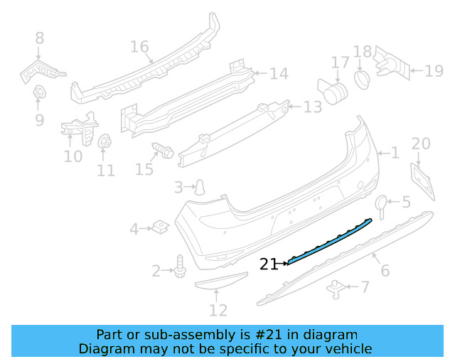 Park Sensor Bracket 5G0-919-491 - View 9