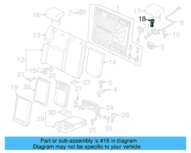 Headrest Guide 1K0-881-920-N-92W - View 19