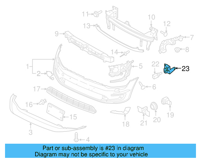 Temp Sensor Bracket 5M0-820-536-A - View 16
