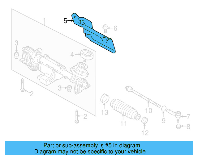 Mount Kit 1K0-498-884 - View 3