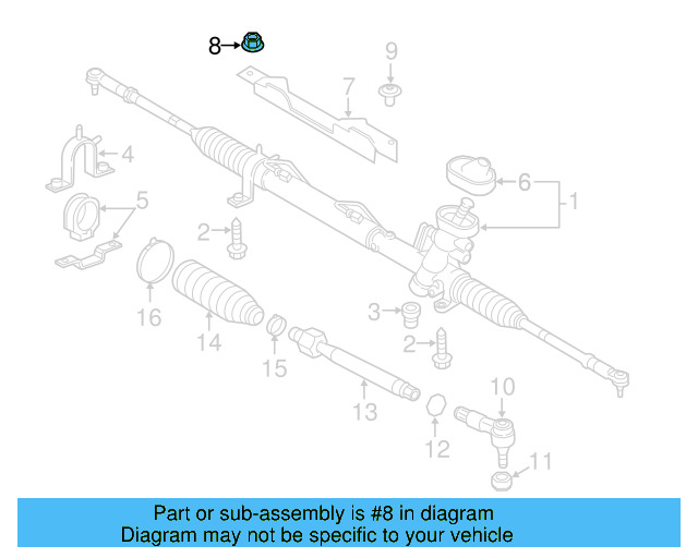 Booster Assembly Lock Nut N-023-003-13 - View 12