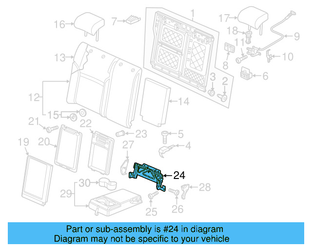 Bracket 5C6-885-585-B - View 4