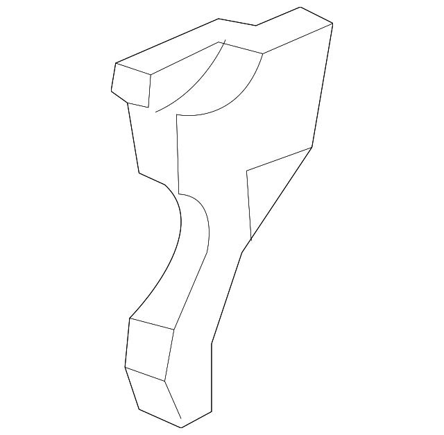 Bracket End Cap 5C6-885-663-A-82V - View 6