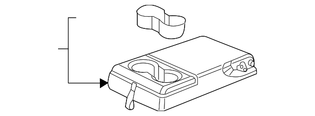 Armrest Assembly 561-885-875-AD-MW6 - View 2