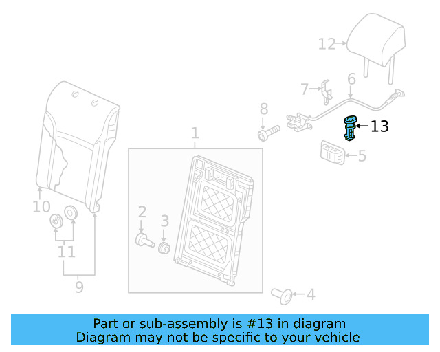 Headrest Guide 1K0-881-920-N-92W