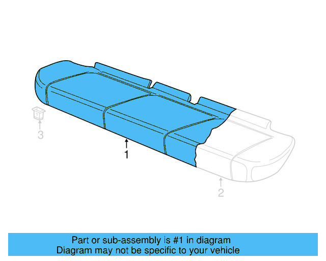 Seat Cover 561-885-405-AT-LGV - View 3