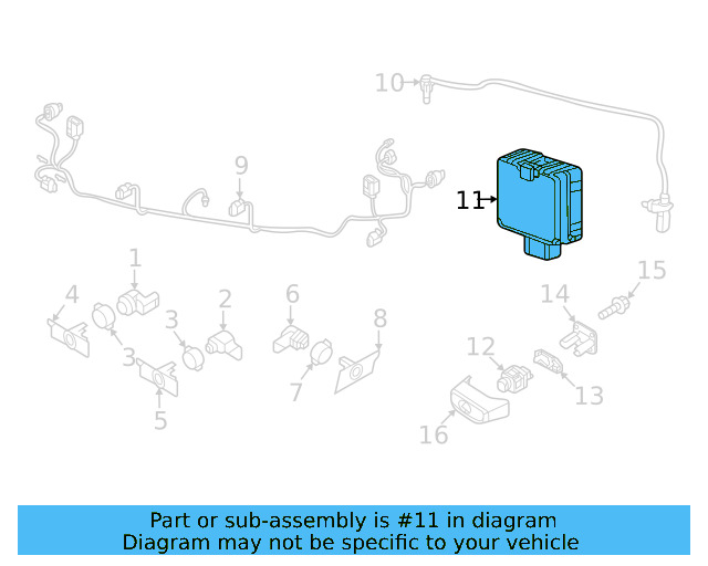 Sensor 2Q0-907-561-J - View 15