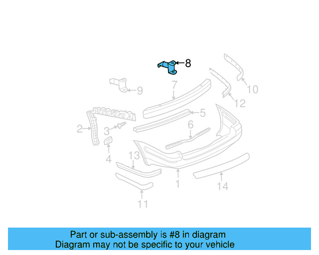 Molding (Unpainted) 3b9807792agru - View 8