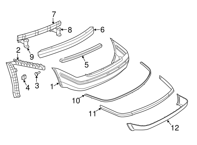 Fender Liner Screw N-907-750-01 - View 110