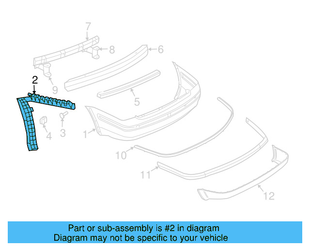 Fender Liner Screw N-907-750-01 - View 111