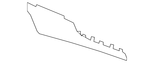 Side Trim 5C7-863-045-82V - View 2