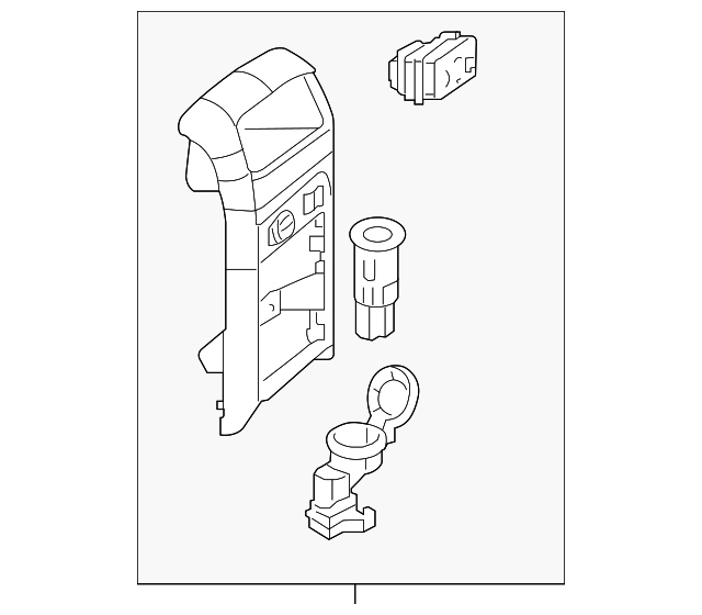 Console Trim Panel 1K0-863-289-C-82V - View 31
