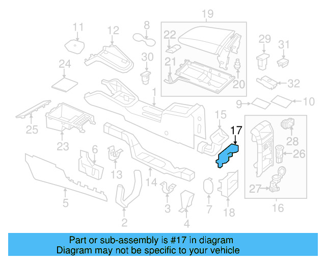 Power Outlet 1K0-919-309 - View 116