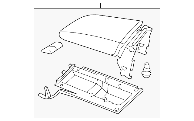 Armrest 5C6-864-207-B-YDN