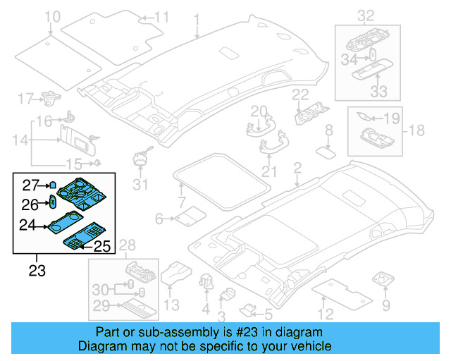 Front Lamp Assembly 1K0-947-105-BA-YML - View 17