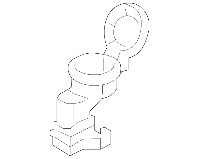 12 Volt Accessory Power Outlet Housing 1K0-919-341-B - View 15
