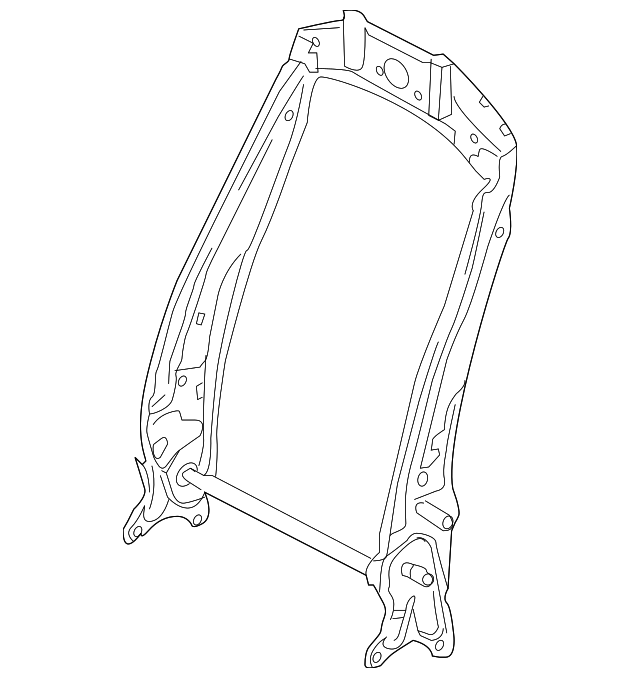 Seat Back Frame 3QF-881-046-E - View 2