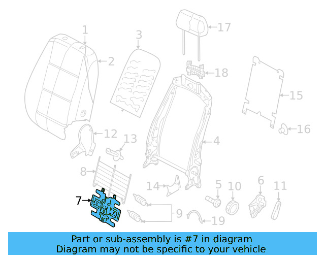 Lumbar Support 5C6-881-880 - View 19