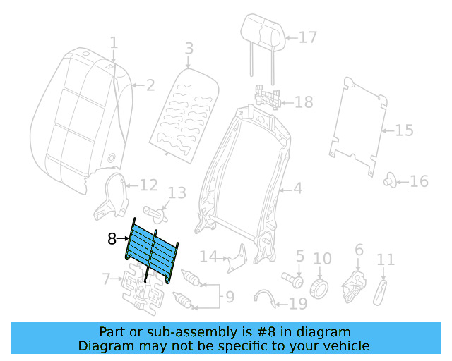 Support Spring 5Q0-881-703-A - View 13