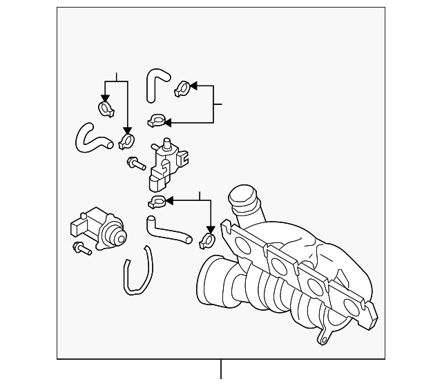 Turbocharger 06J-145-722-BX - View 2