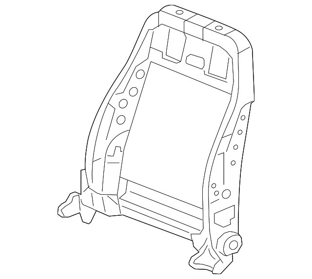 Seat Back Frame 5C6-881-046-P