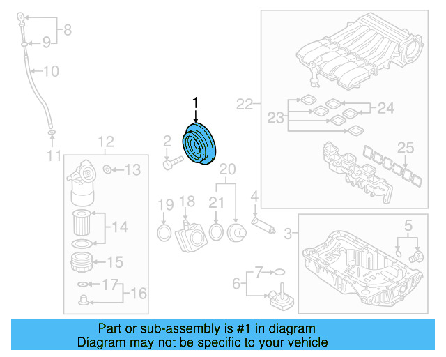 Vibration Damper 03H-105-243-Q - View 3