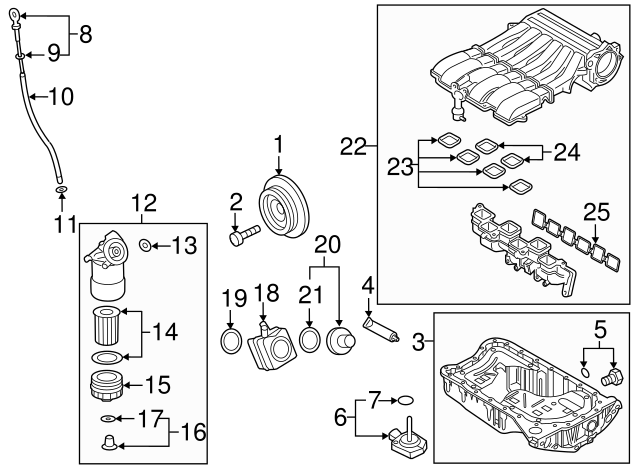 Oil Filter 03H-115-562 - View 22