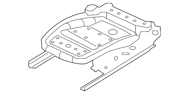 Seat Frame 1K0-882-600-B-9B9 - View 18