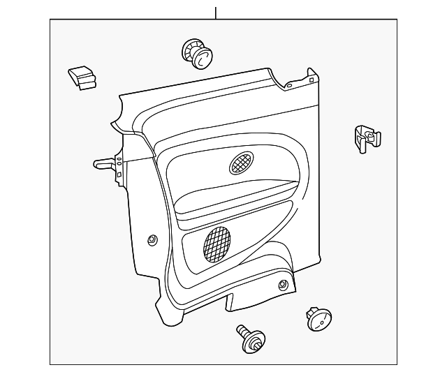 Lower Quarter Trim 5C5-867-043-AM-ICE