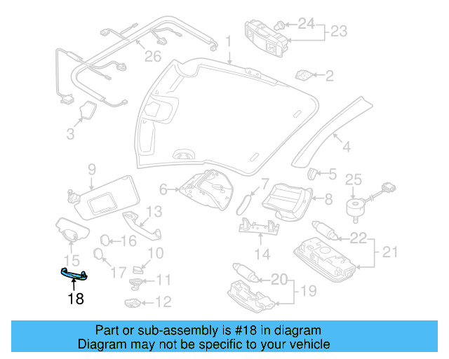 Holder 3B0-857-465-B-Y20 - View 5
