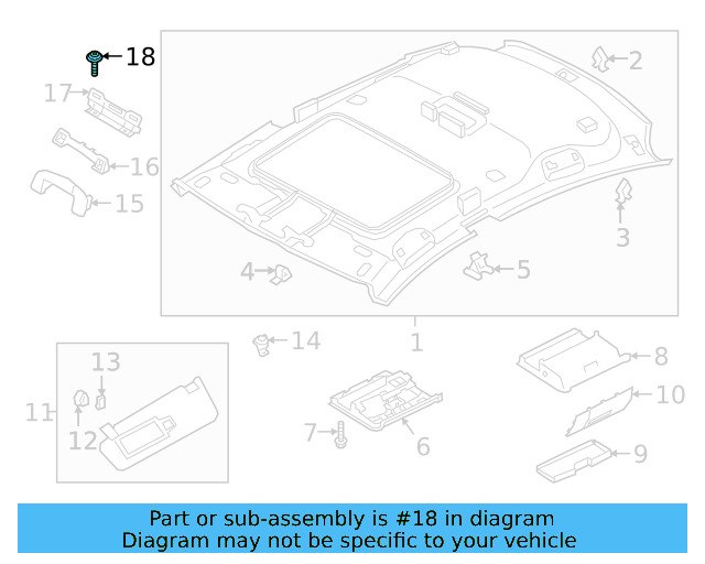 Head Air Bag Bolt WHT-004-633
