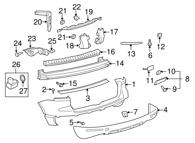 Fender Liner Screw N-907-750-01 - View 71