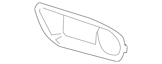 Fog Light Housing 7L6-853-663-F-9B9