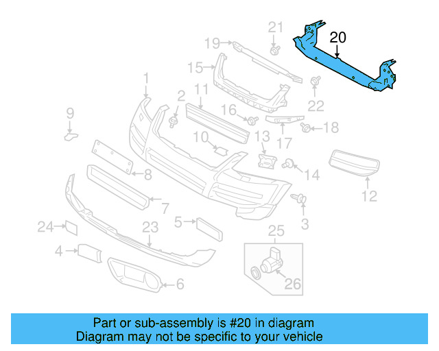 Impact Bar 7L0-807-109-E - View 5