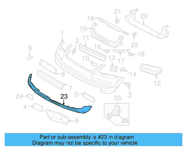 Spoiler 7L6-807-061-F-9B9 - View 2