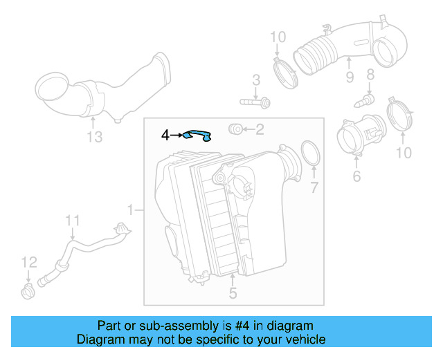 Air Cleaner Assembly Clip 078-129-797 - View 16