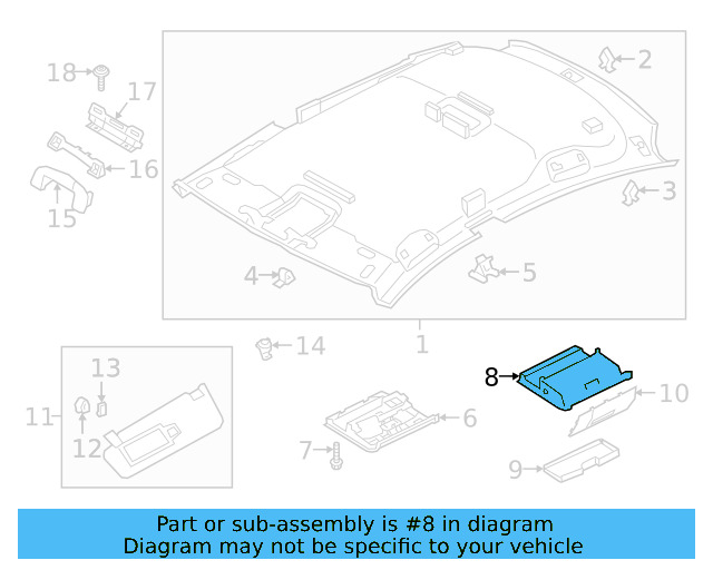 Tray 5G0-868-837-3HS