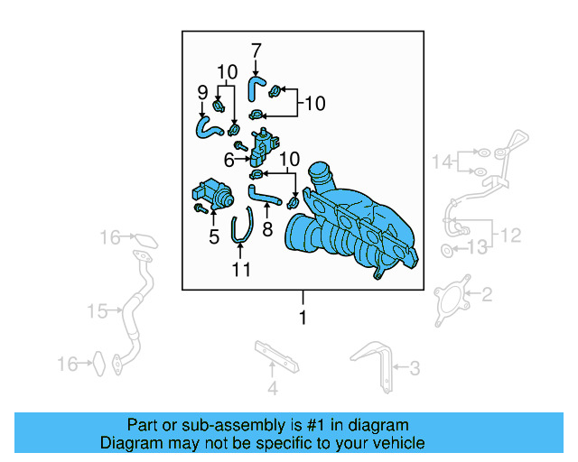 Turbocharger 06J-145-722-BX - View 5