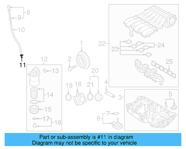 Engine Oil Dipstick Tube O N-900-672-02 - View 107