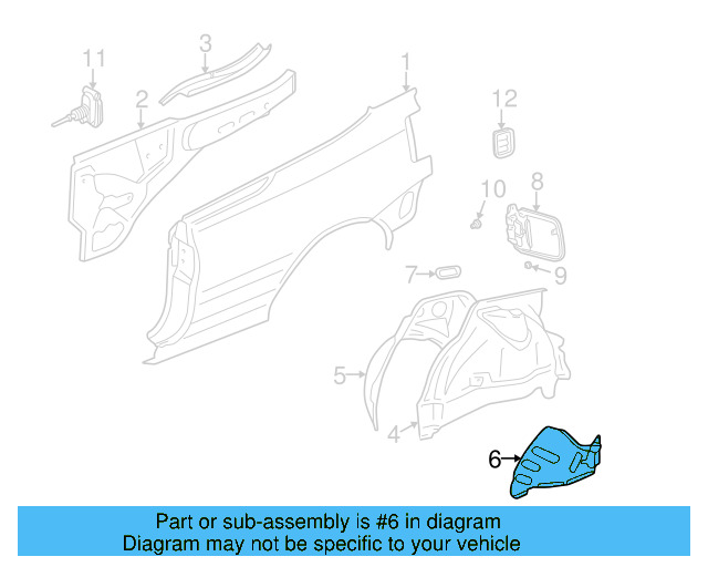 Reinforcement 1E0-803-954-A - View 3